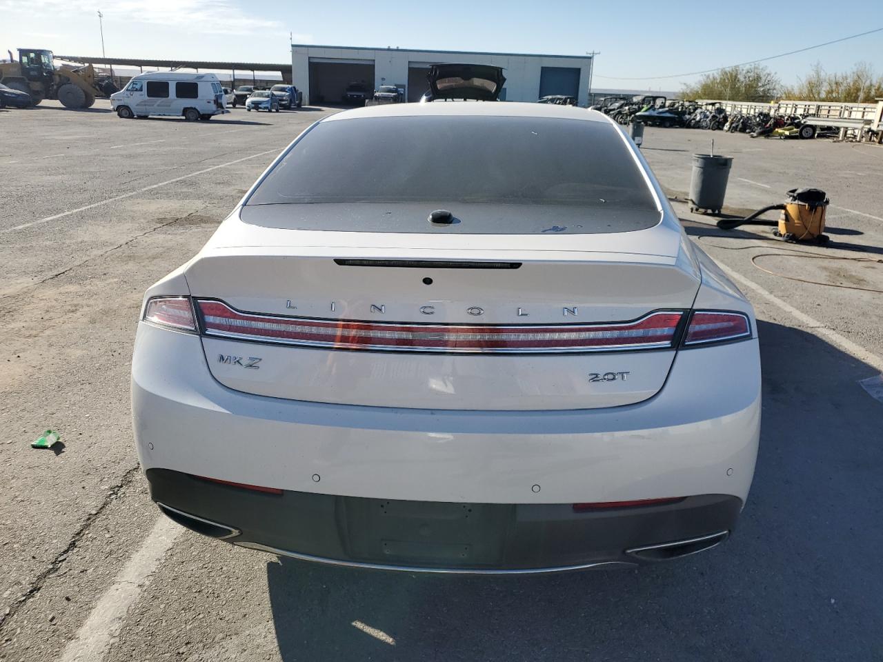 2018 Lincoln MKZ VIN 3LN6L5C97JR601945 Copart auction photo, front end / undercarriage damage thumbnail 6