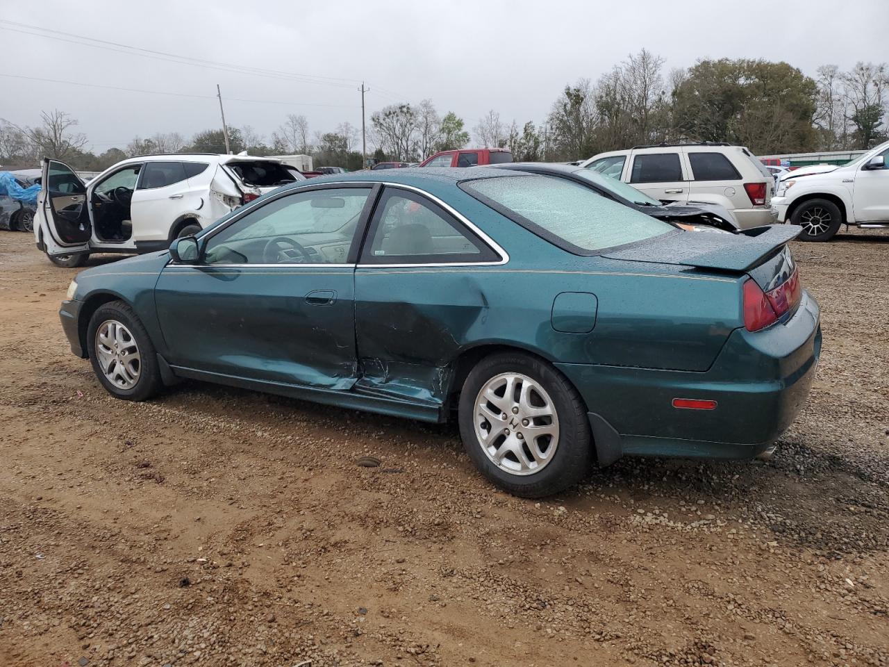 2002 Honda Accord VIN 1HGCG22592A024101 Copart auction photo, side damage thumbnail 2