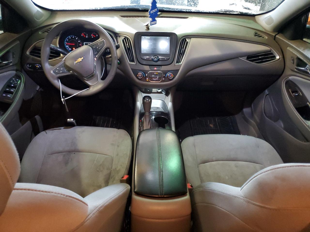 2017 Chevrolet Malibu VIN 1G1ZB5ST3HF145167 Copart auction photo, undercarriage / side damage thumbnail 8