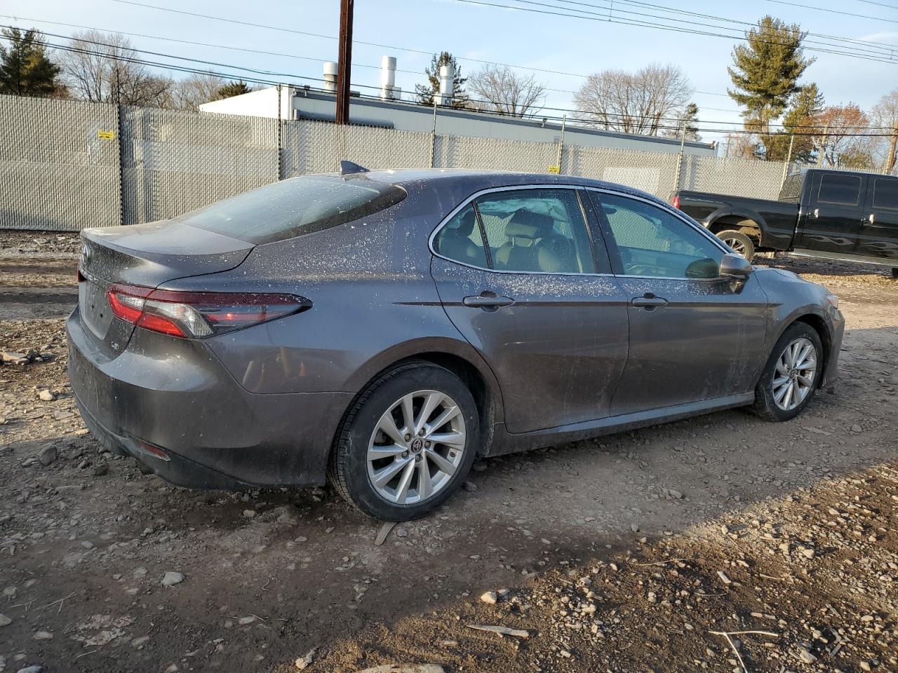 2023 Toyota Camry VIN 4T1C11AK0PU158563 Copart auction photo, side / rear end damage thumbnail 3