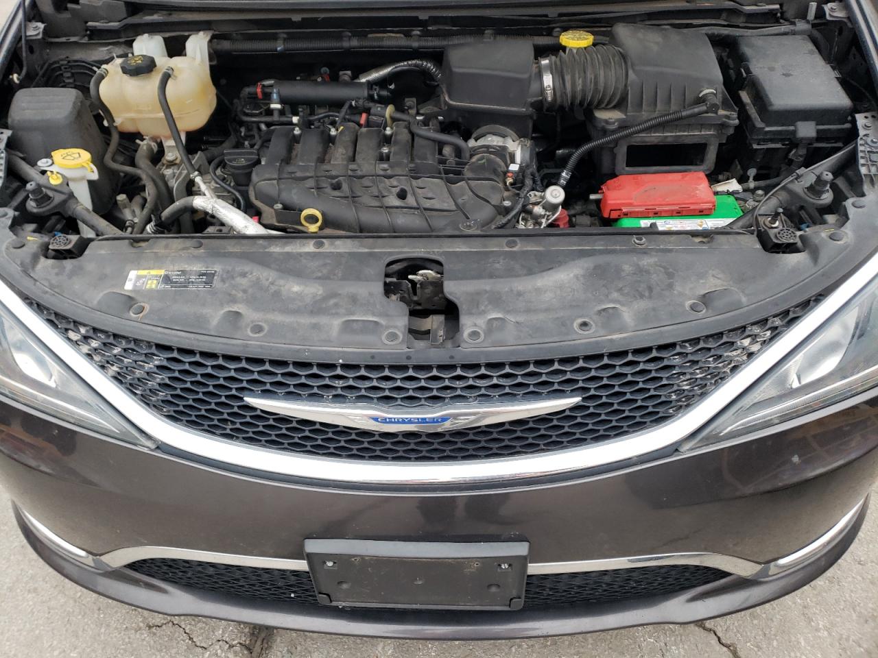 2018 Chrysler Pacifica VIN 2C4RC1GG3JR310786 Copart auction photo, rear end / side damage thumbnail 12