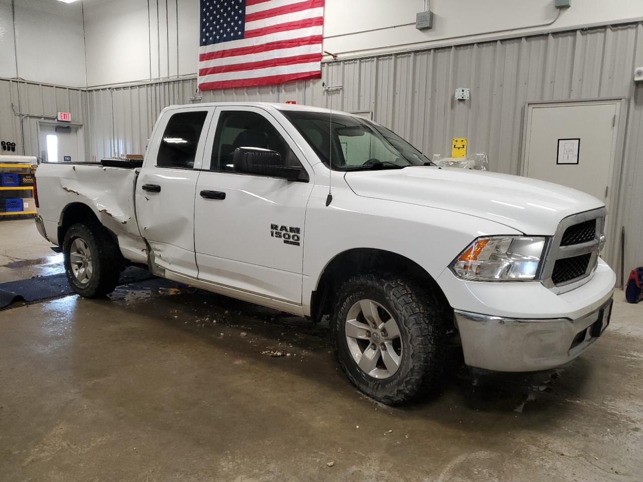 2019 RAM 1500 VIN 1C6RR7FGXKS536723 Copart auction photo, side damage thumbnail 4