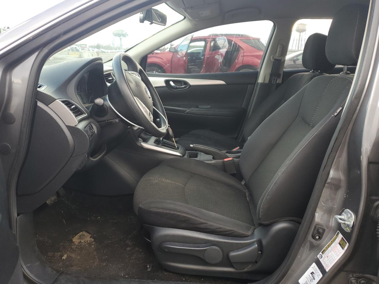 2017 Nissan Sentra VIN 3N1AB7APXHY235741 Copart auction photo, side damage thumbnail 7