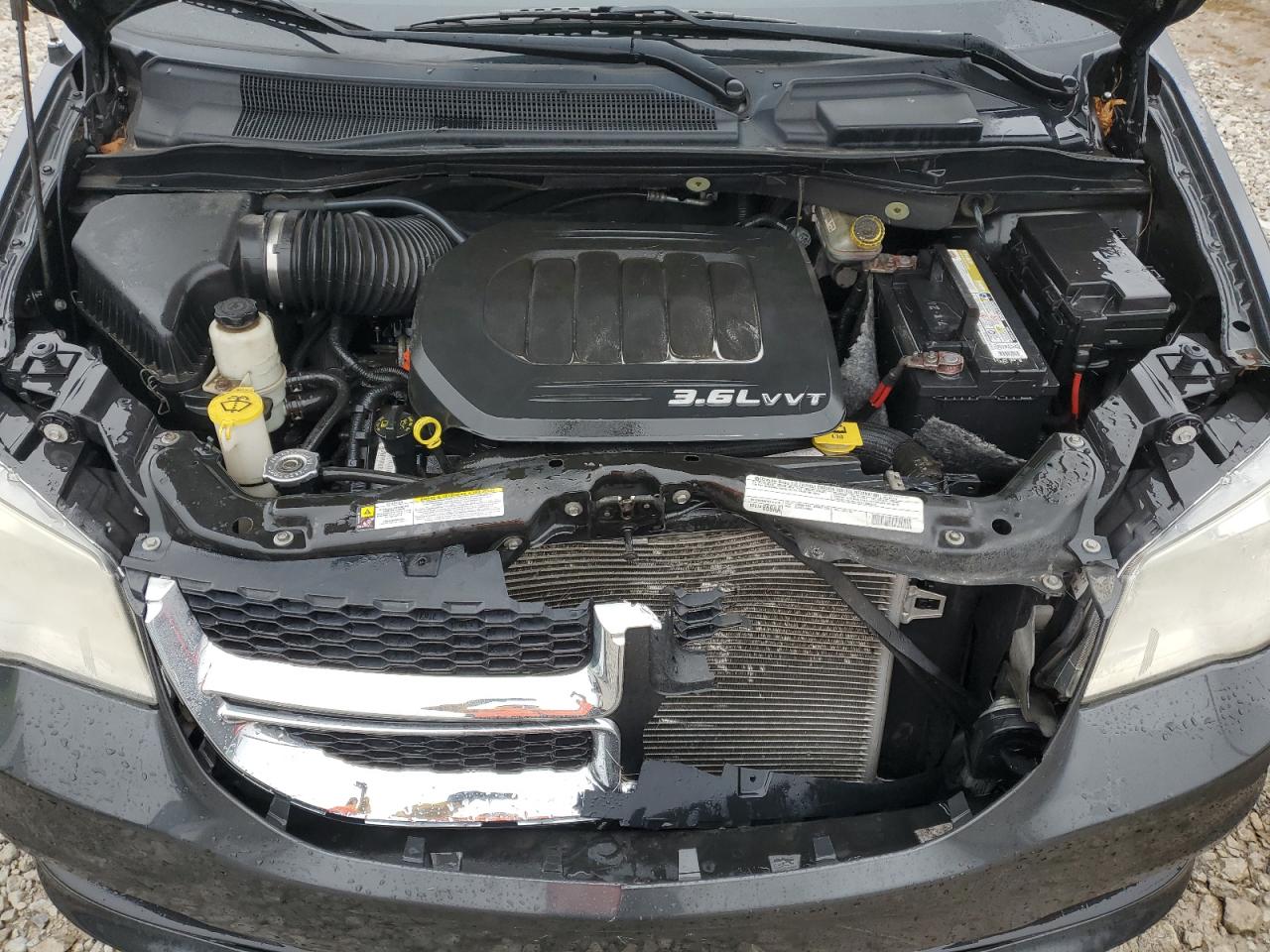 2012 Dodge Caravan VIN 2C4RDGCG5CR131206 Copart auction photo, front end damage thumbnail 12