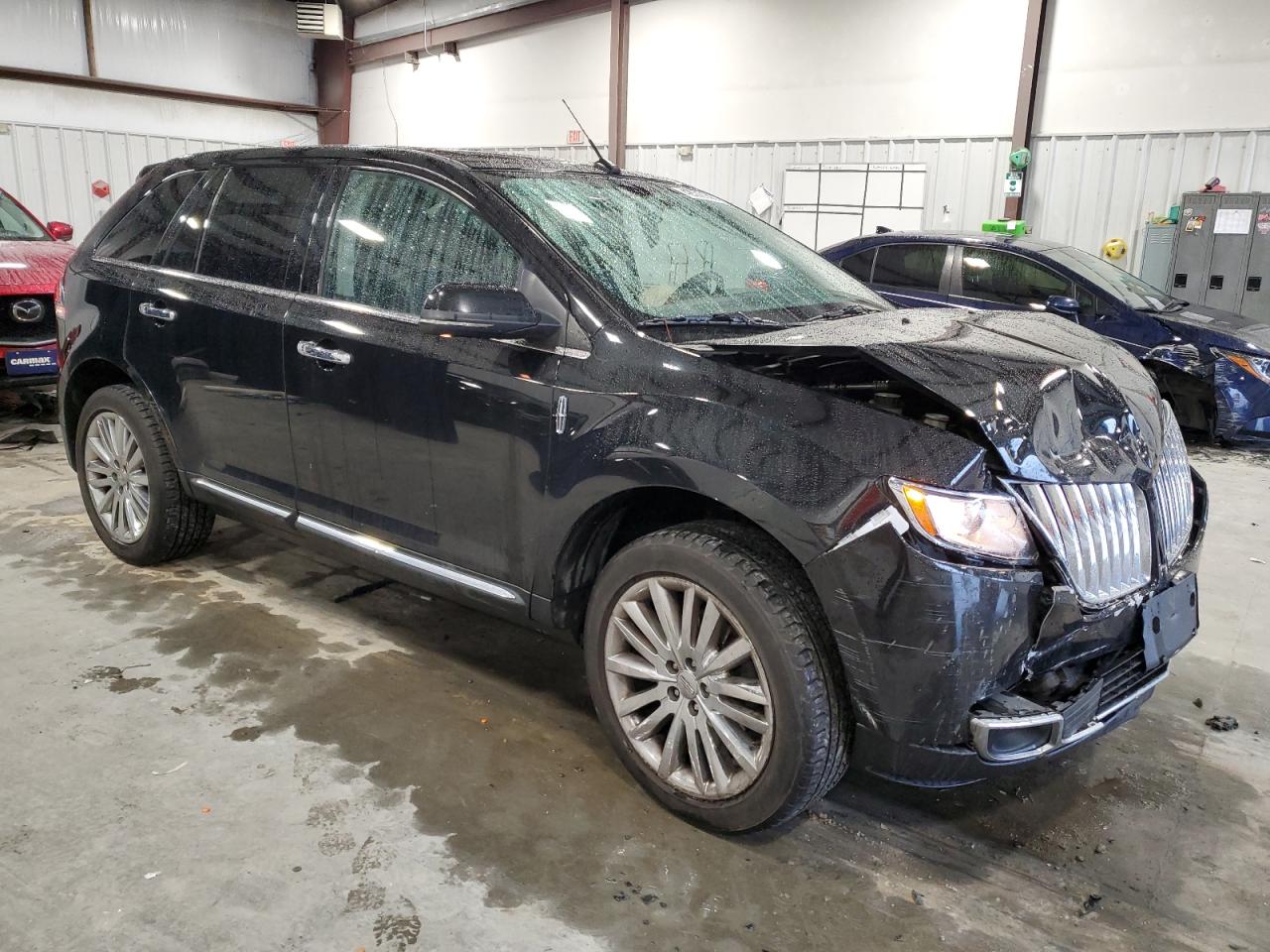 2013 Lincoln MKX VIN 2LMDJ8JK5DBL01011 Copart auction photo, front end damage thumbnail 4