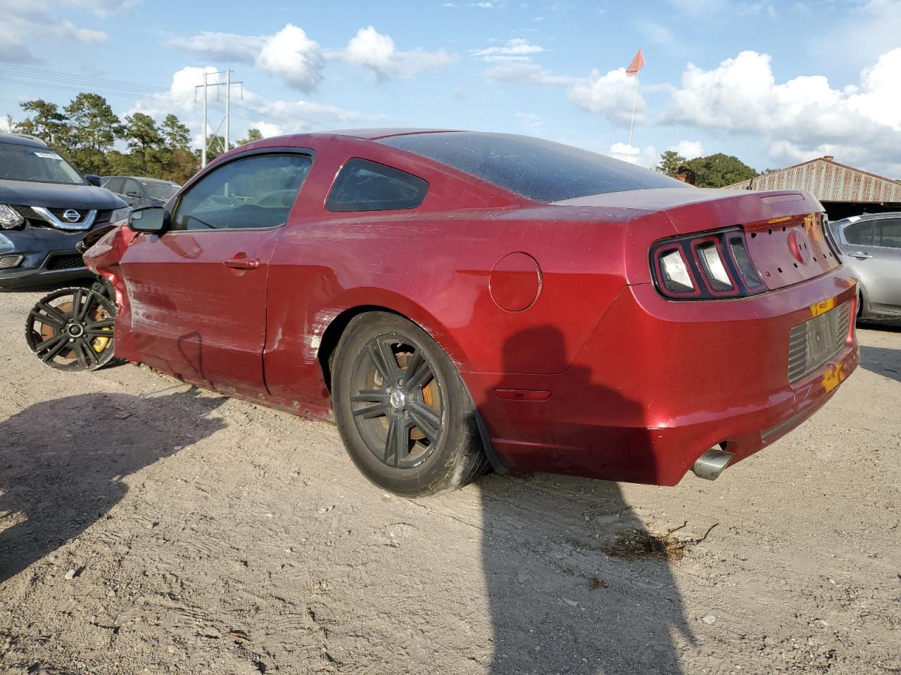 2014 Ford Mustang VIN 1ZVBP8AM6E5280843 Copart auction photo, front end damage thumbnail 2
