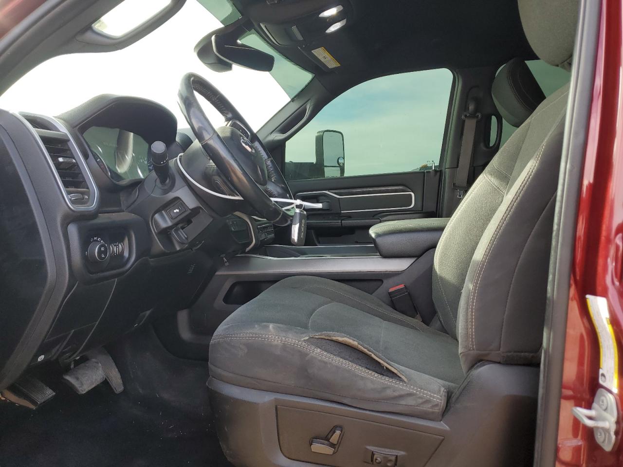 2019 RAM 3500 VIN 3C63RRHL1KG643193 Copart auction photo, front end damage thumbnail 7
