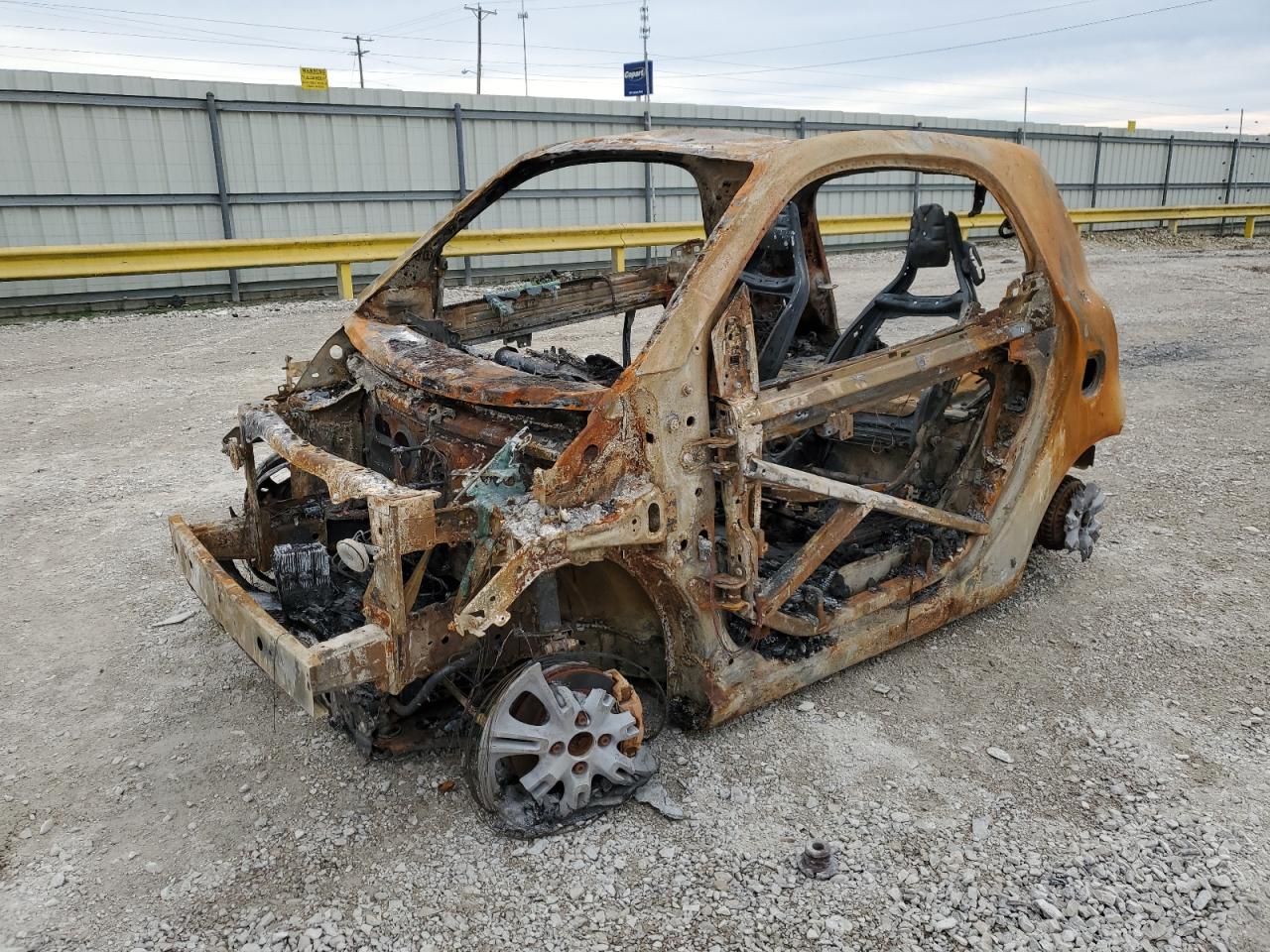 2016 Smart Fortwo VIN WMEFJ5DA9GK074606 - Copart auction photo