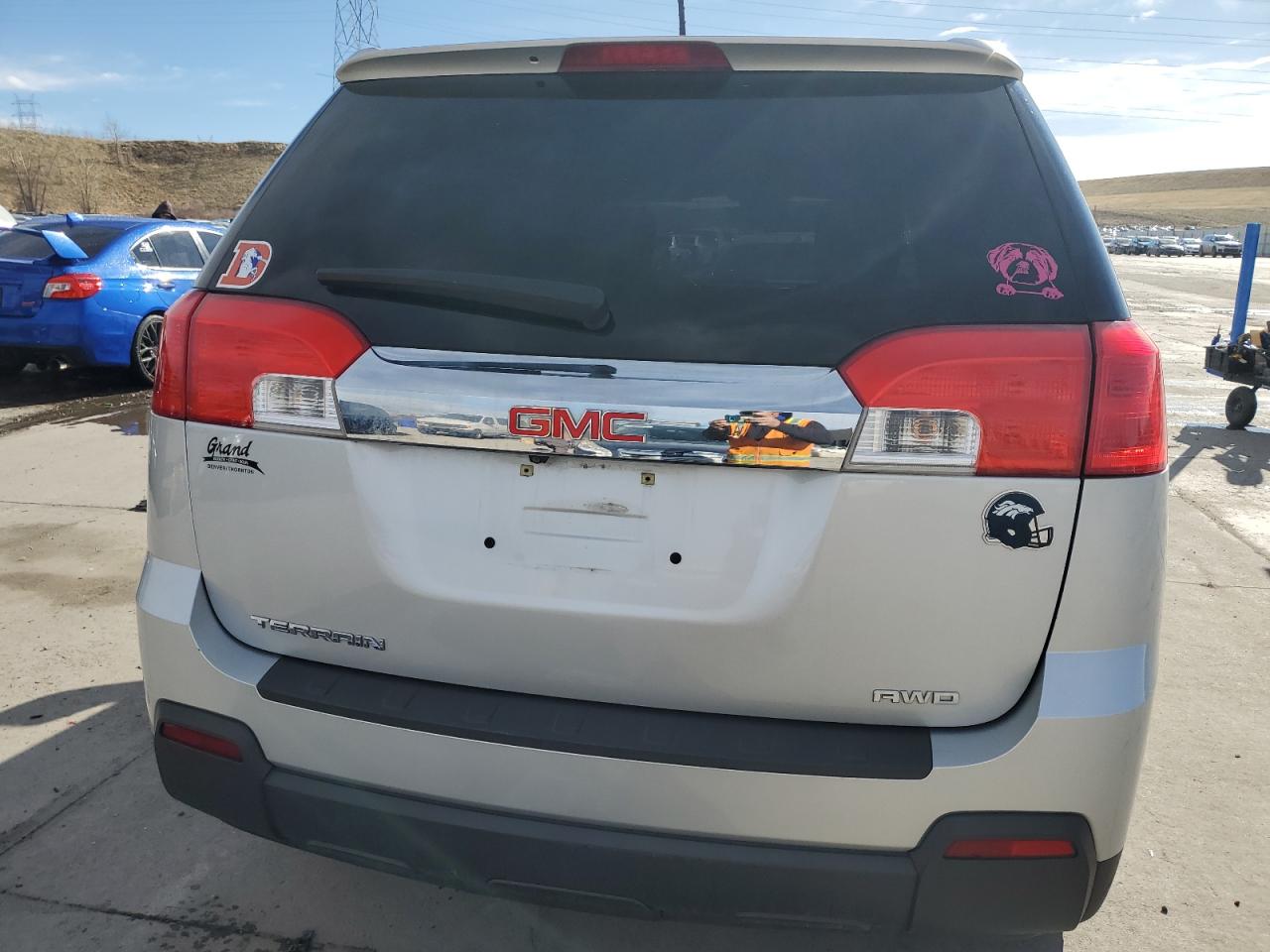 2015 GMC Terrain VIN 2GKFLVEK2F6302788 Copart auction photo, front end damage thumbnail 6