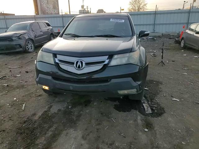 2008 Acura MDX VIN 2HNYD28398H521432 Copart auction photo, front end / side damage thumbnail 12