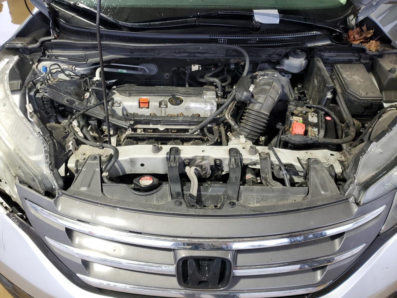 2012 Honda CR-V VIN 2HKRM3H33CH504660 Copart auction photo, side / front end damage thumbnail 12