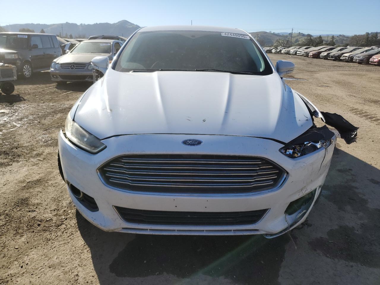 2015 Ford Fusion VIN 3FA6P0K99FR237103 Copart auction photo, front end damage thumbnail 5