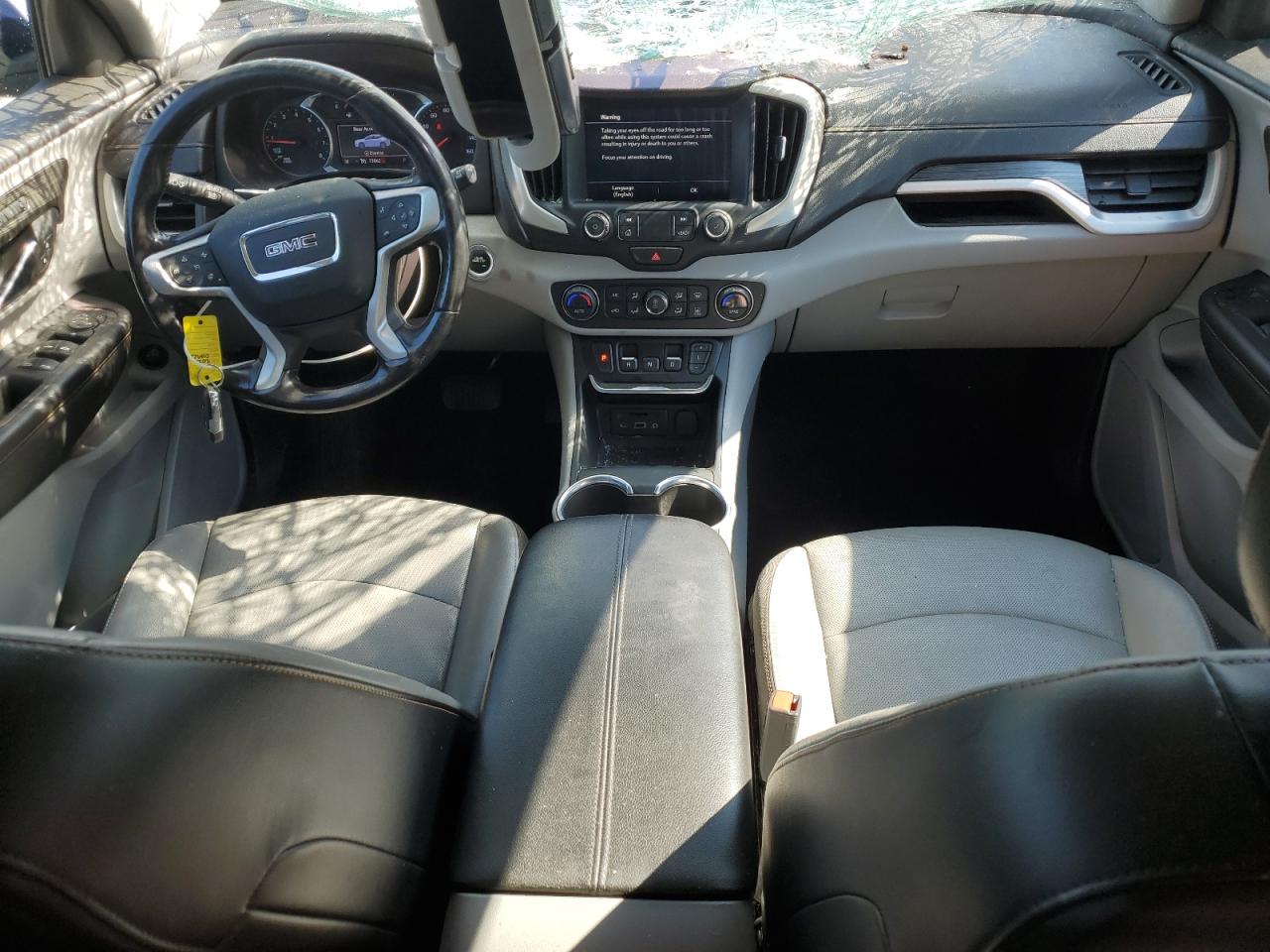 2021 GMC Terrain VIN 3GKALVEV5ML311367 Copart auction photo, top/roof damage thumbnail 8