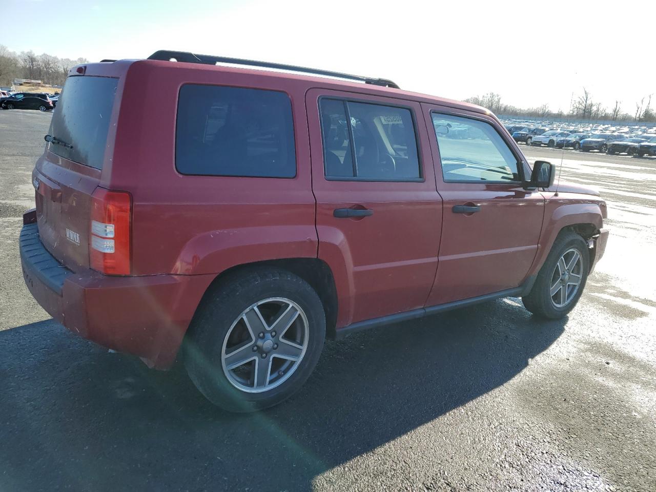 2008 Jeep Liberty (Patriot) VIN 1J8FF28W08D714415 Copart auction photo, front end damage thumbnail 3