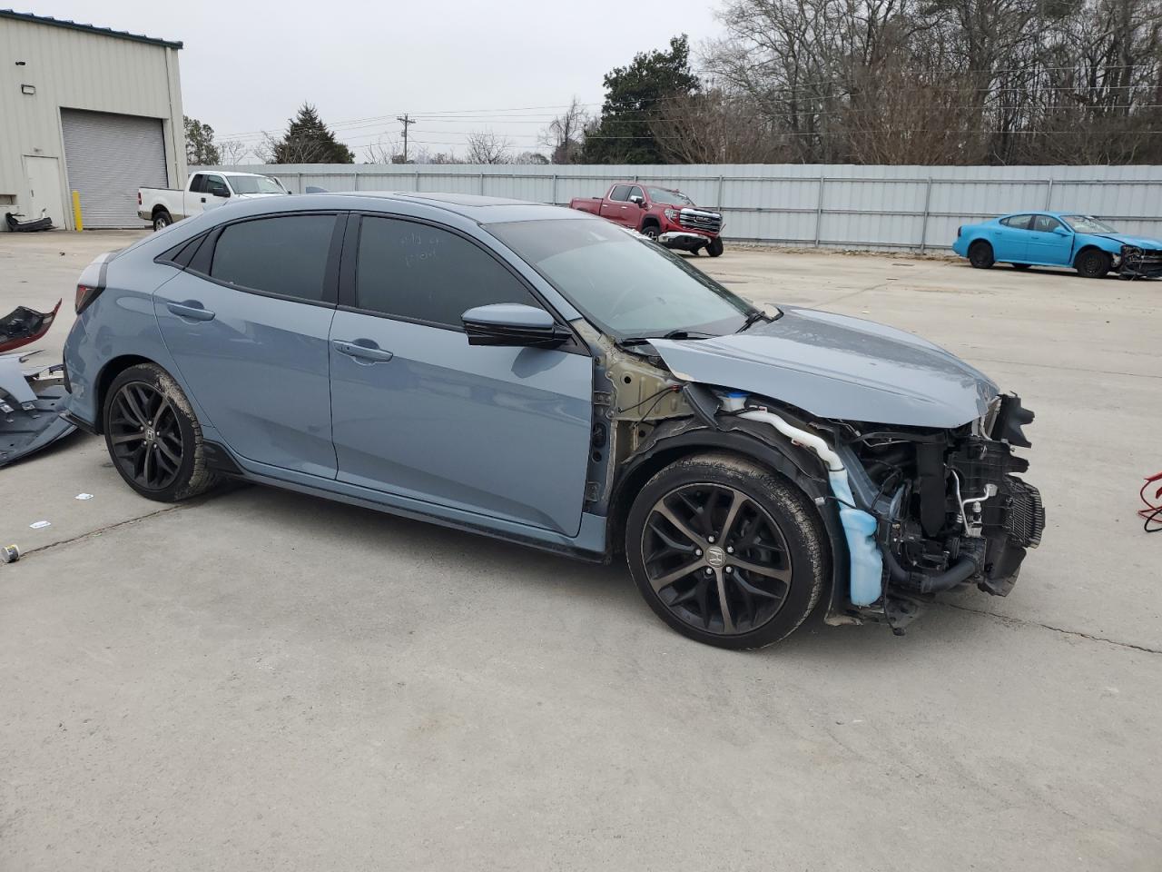 2020 Honda Civic VIN SHHFK7H99LU223447 Copart auction photo, front end damage thumbnail 4