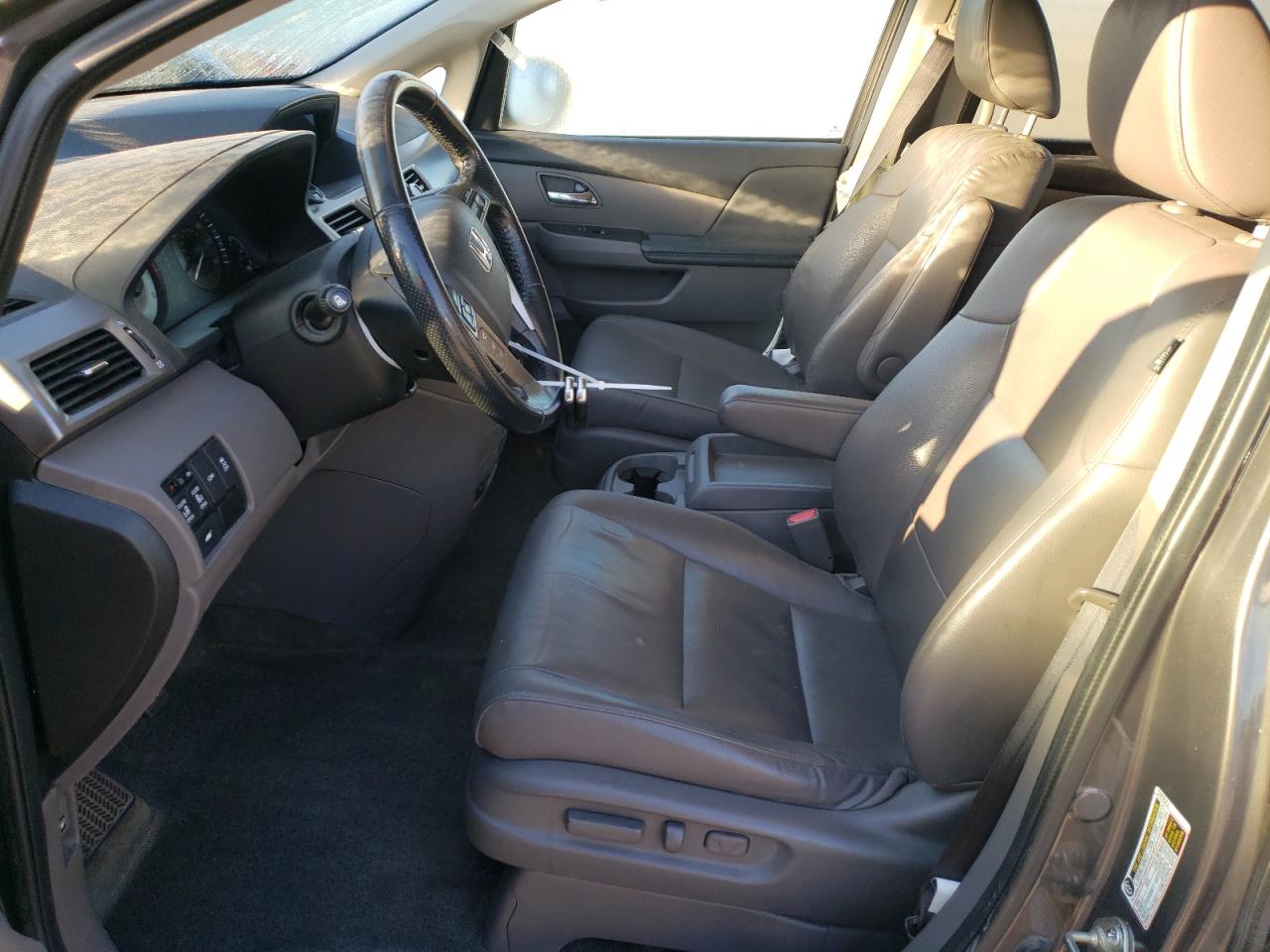 2015 Honda Odyssey VIN 5FNRL5H60FB010218 Copart auction photo, side damage thumbnail 7