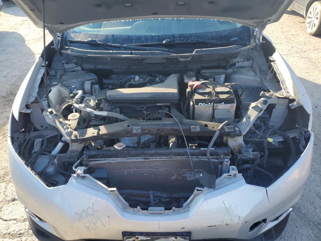 2015 Nissan Rogue VIN 5N1AT2MV0FC791968 Copart auction photo, front end / minor dent/scratches damage thumbnail 12