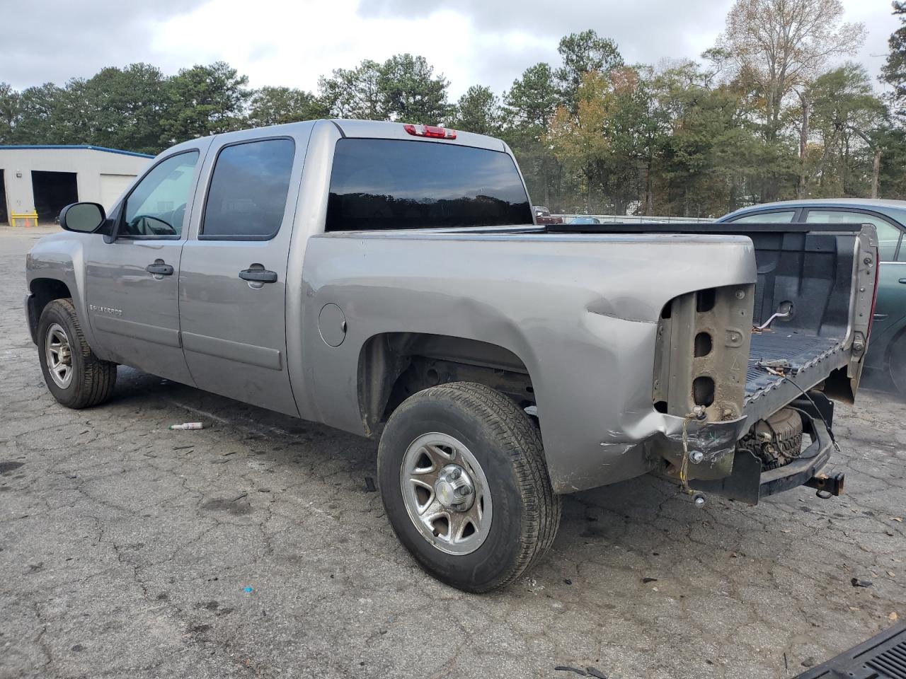 2008 Chevrolet Silverado VIN 3GCEC13C58G127987 Copart auction photo, rear end damage thumbnail 2