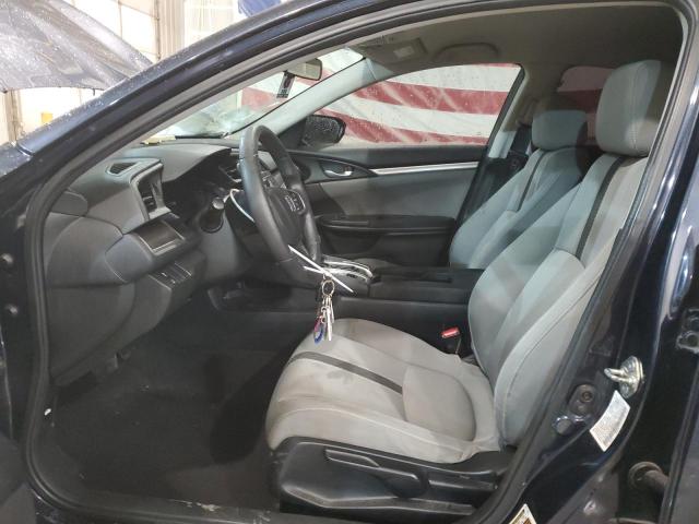 2017 Honda Civic VIN 19XFC2F57HE024640 Copart auction photo, front end / side damage thumbnail 7