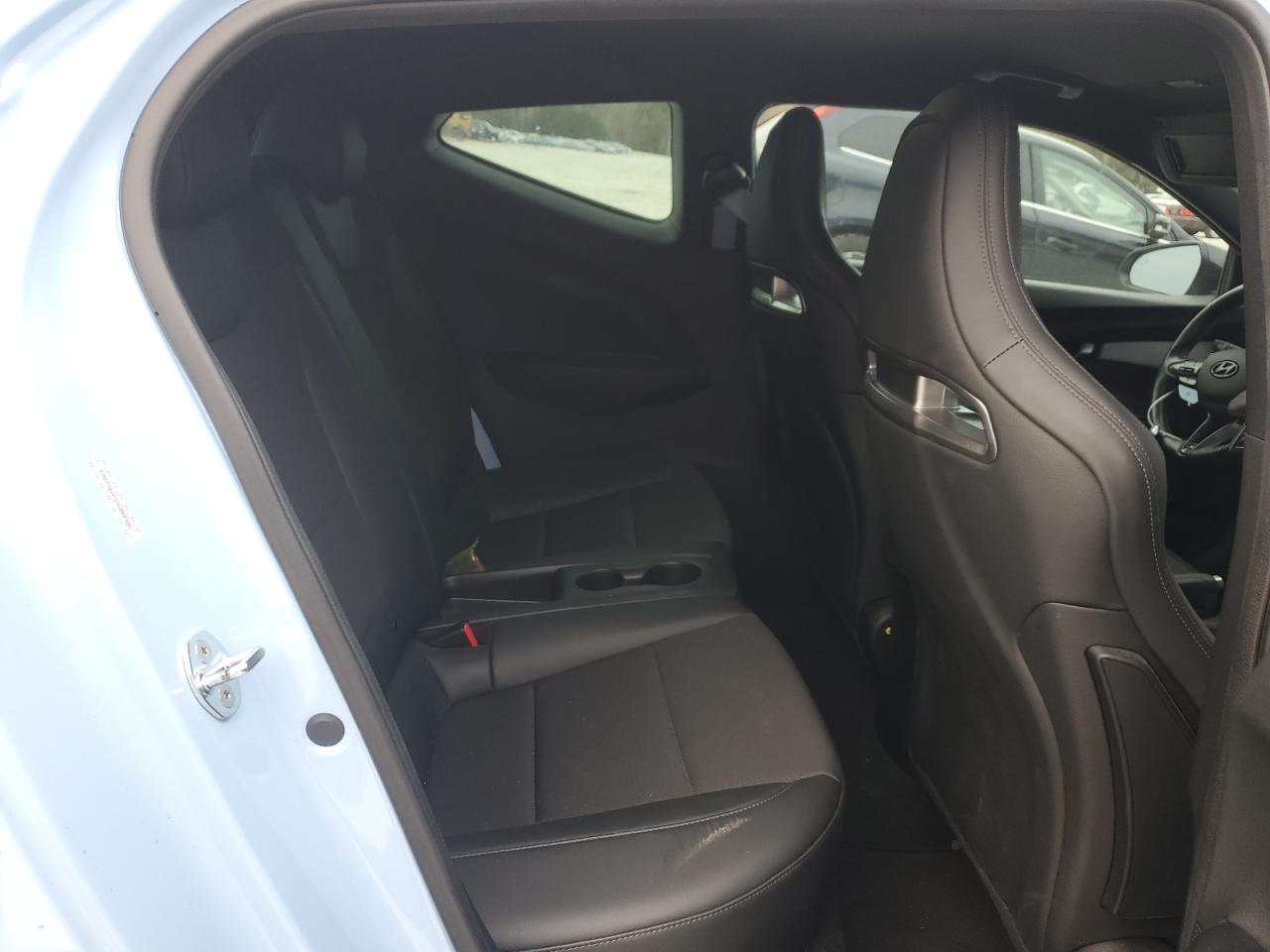 2021 Hyundai Veloster VIN KMHT36AH1MU008985 Copart auction photo, all over damage thumbnail 10