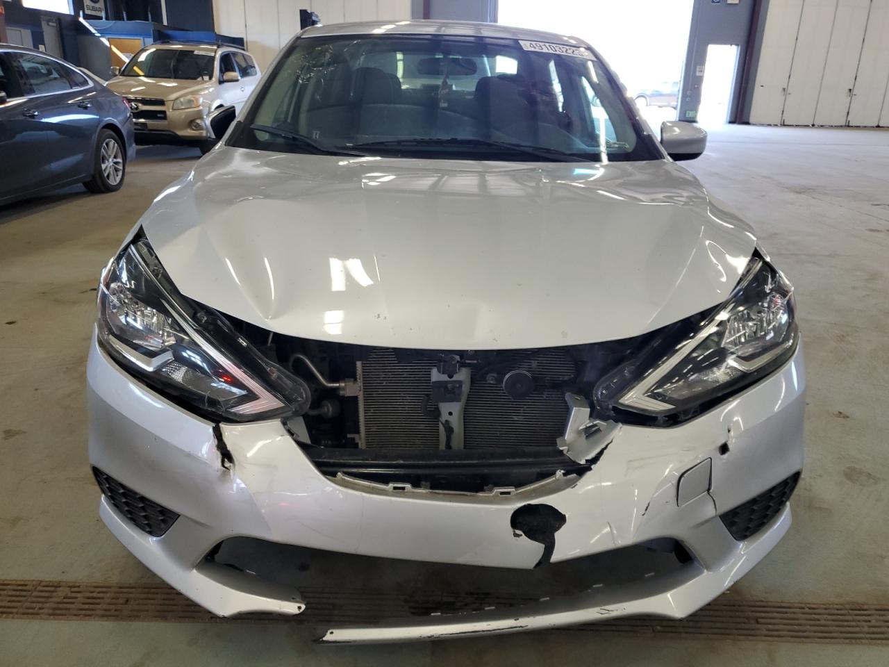 2017 Nissan Sentra VIN 3N1AB7AP0HY256596 Copart auction photo, front end / rear end damage thumbnail 5
