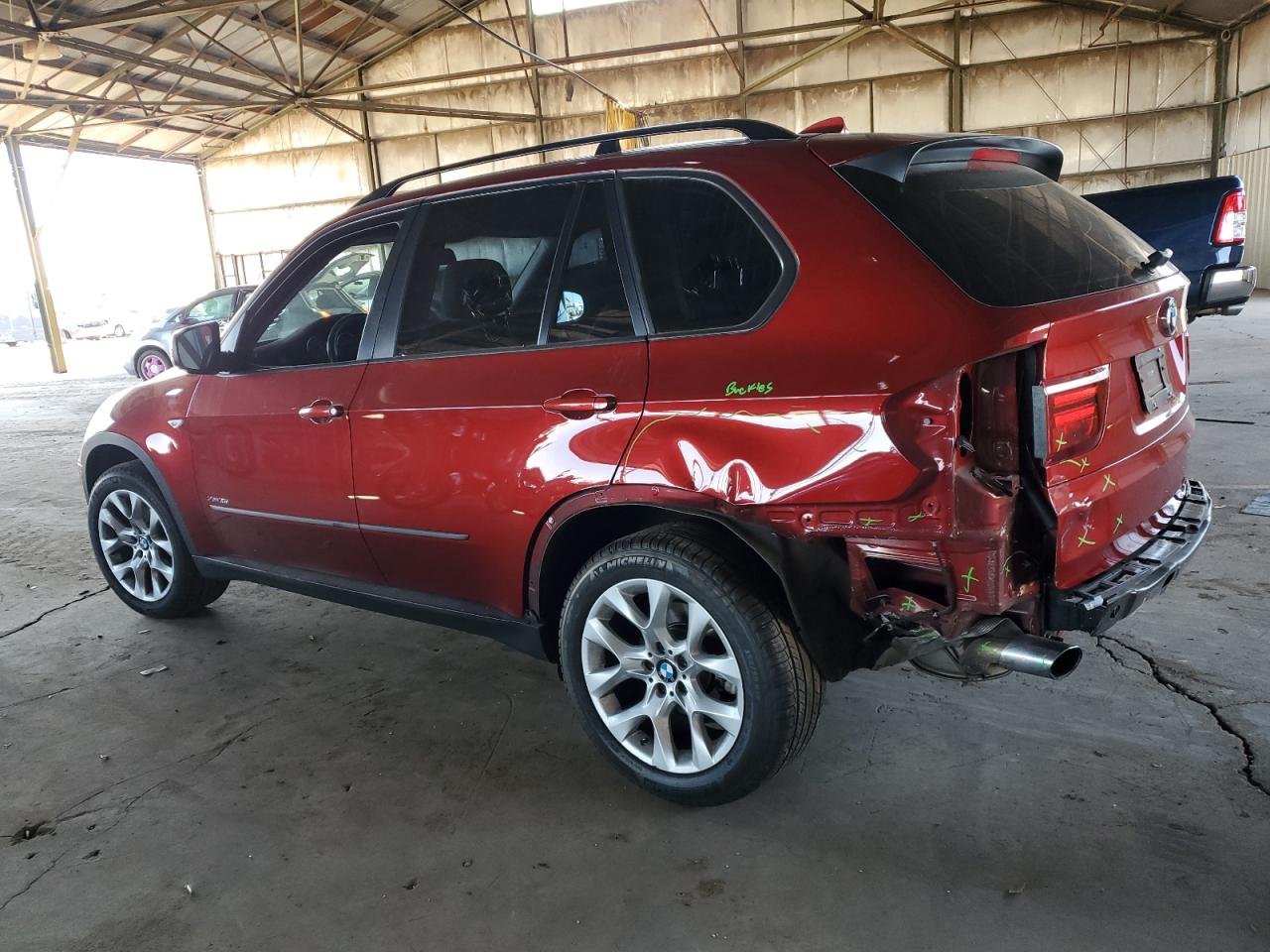2013 BMW X5 VIN 5UXZV4C59D0E04557 Copart auction photo, rear end damage thumbnail 2