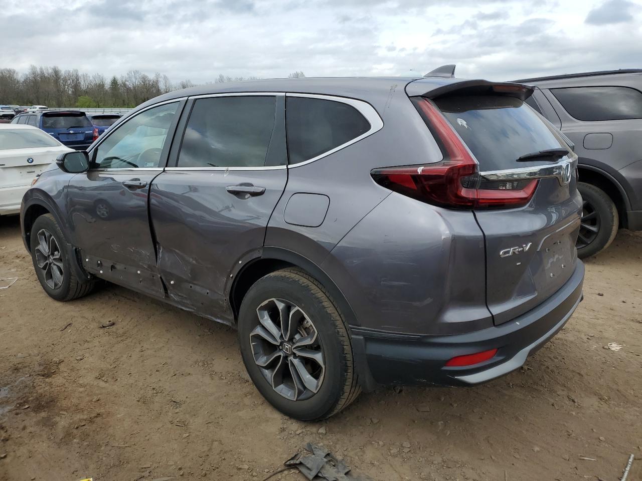 2021 Honda CR-V VIN 7FARW2H89ME007603 Copart auction photo, side damage thumbnail 2