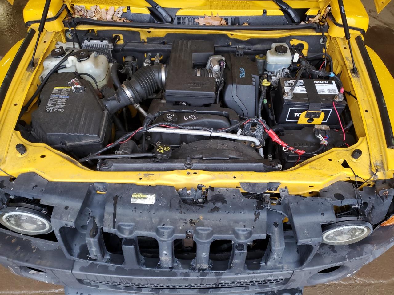2006 Hummer H3 VIN 5GTDN136168103052 Copart auction photo, front end damage thumbnail 14