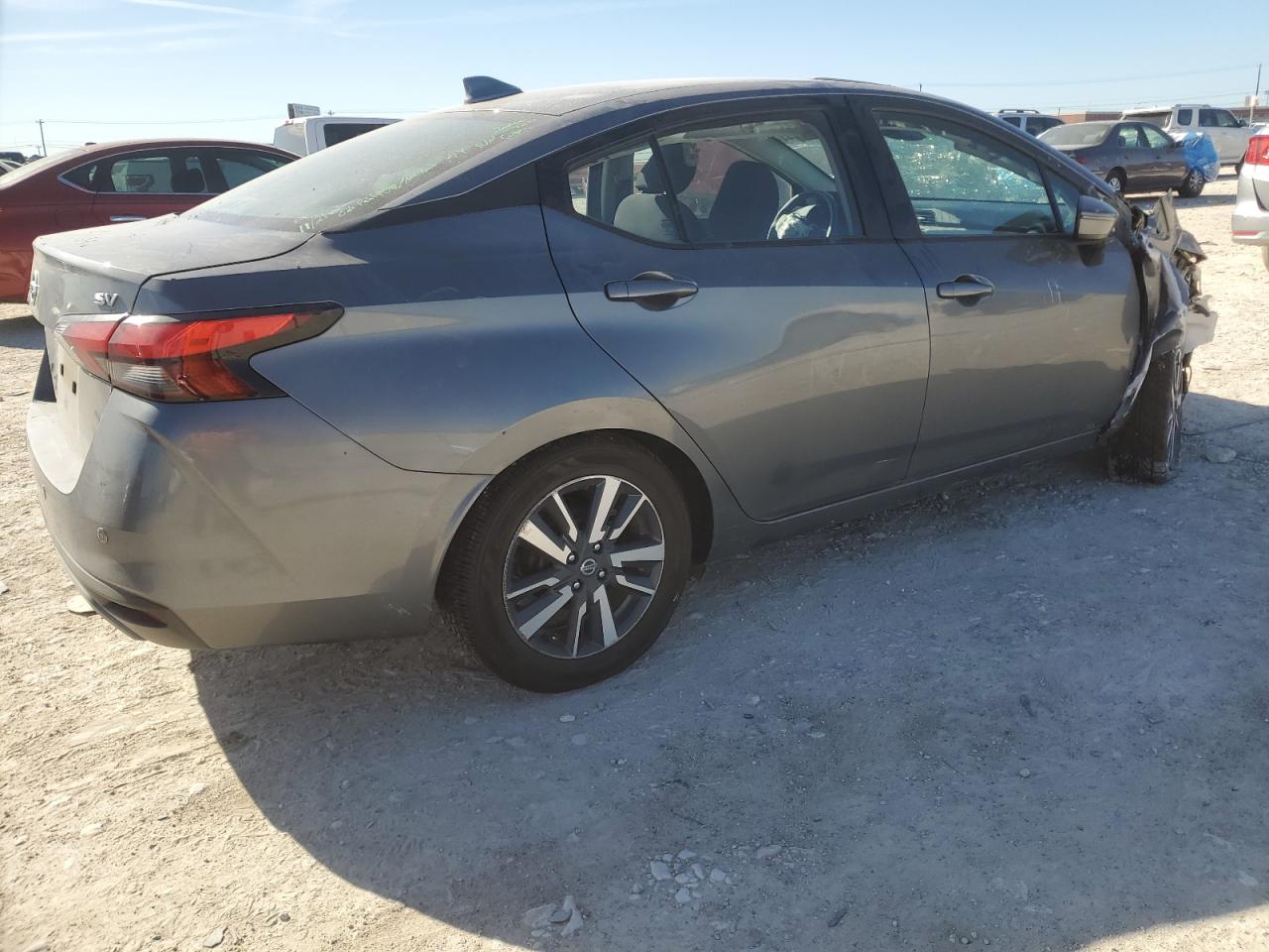 2021 Nissan Versa VIN 3N1CN8EV3ML887879 Copart auction photo, front end damage thumbnail 3