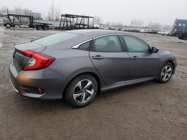 2019 Honda Civic VIN 2HGFC2F50KH025433 Copart auction photo, rear end / undercarriage damage thumbnail 3