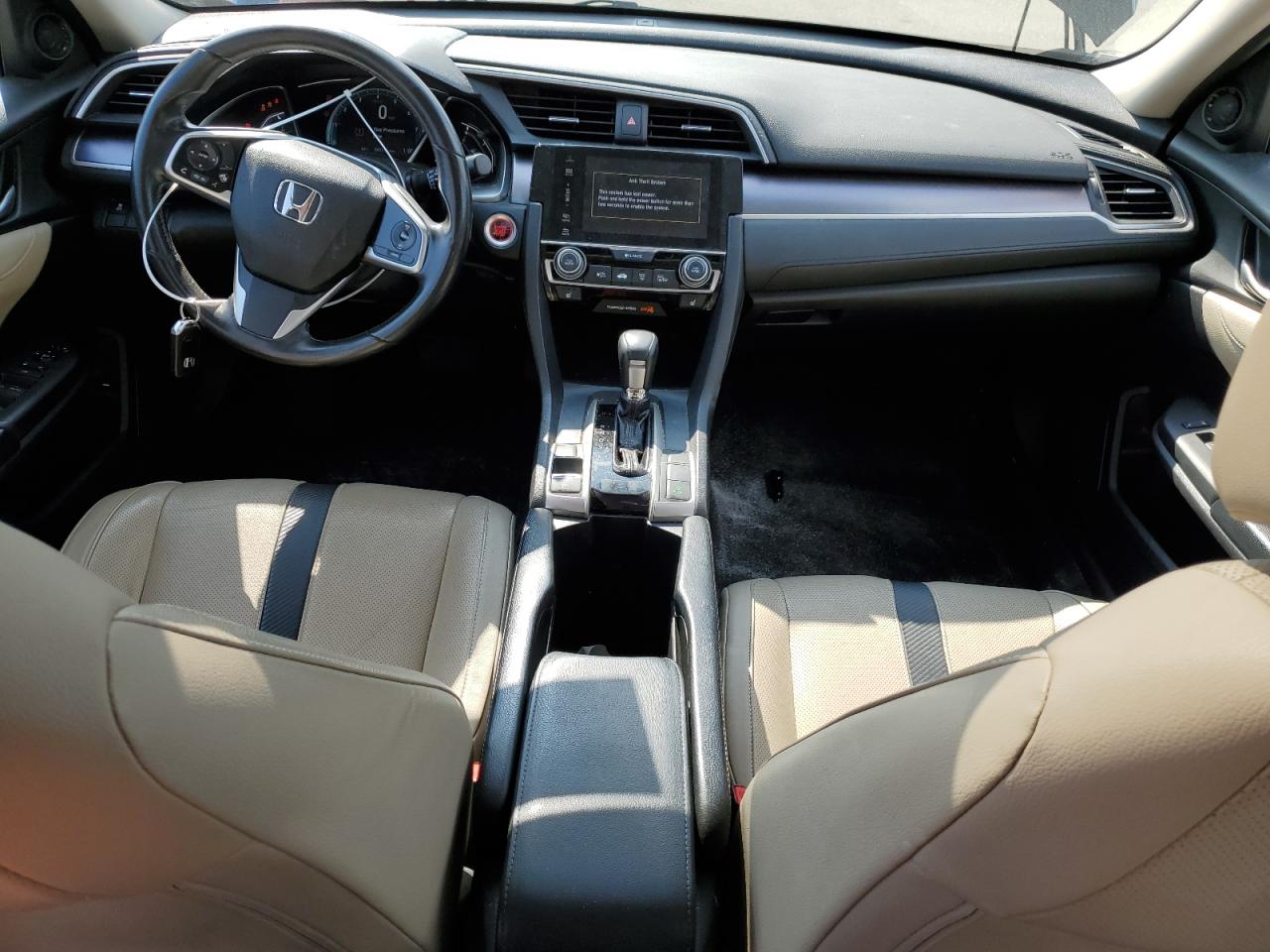2017 Honda Civic VIN 19XFC1F78HE208190 Copart auction photo, water/flood damage thumbnail 8