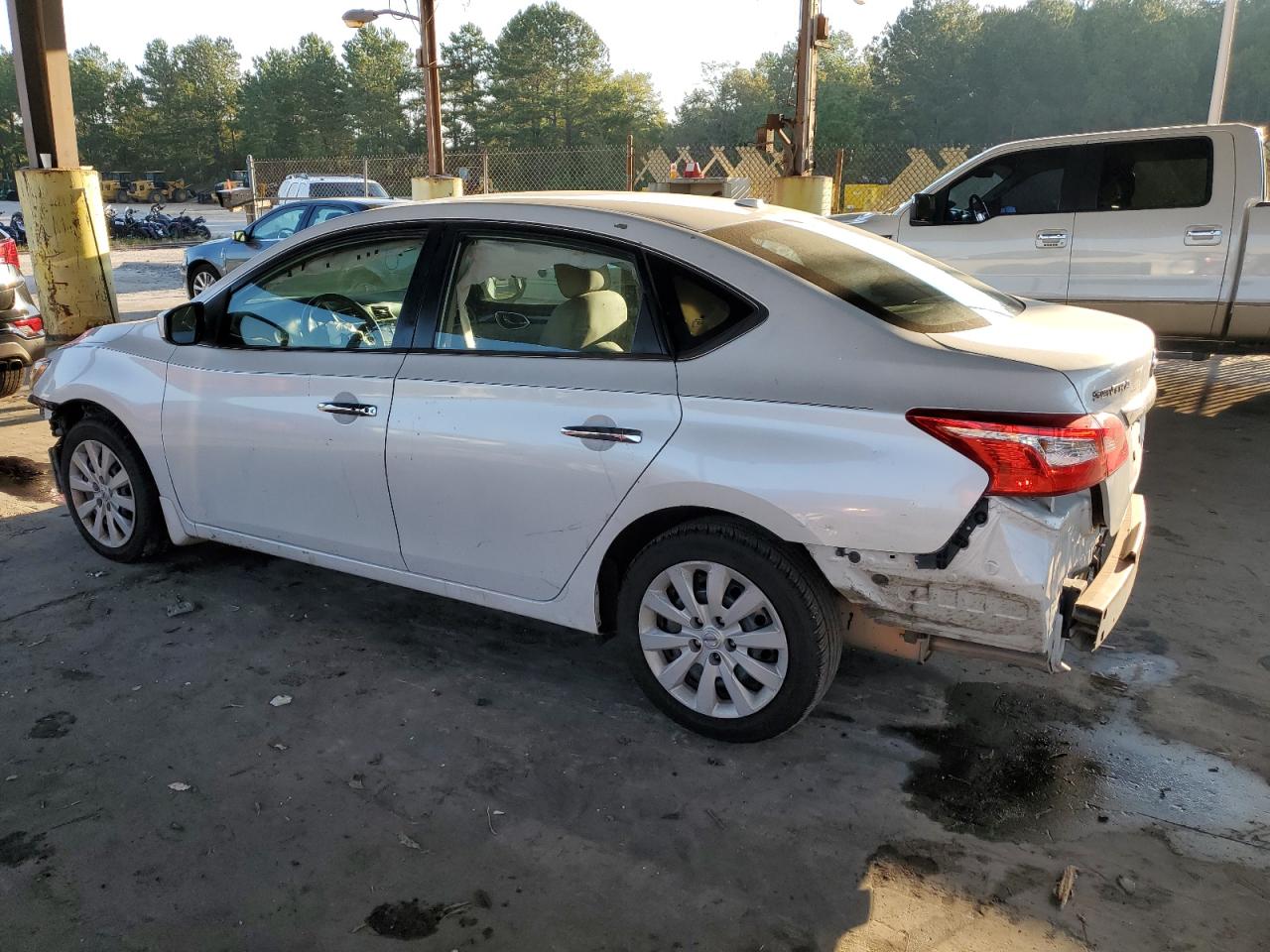 2017 Nissan Sentra VIN 3N1AB7AP1HY288585 Copart auction photo, front end / rear end damage thumbnail 2