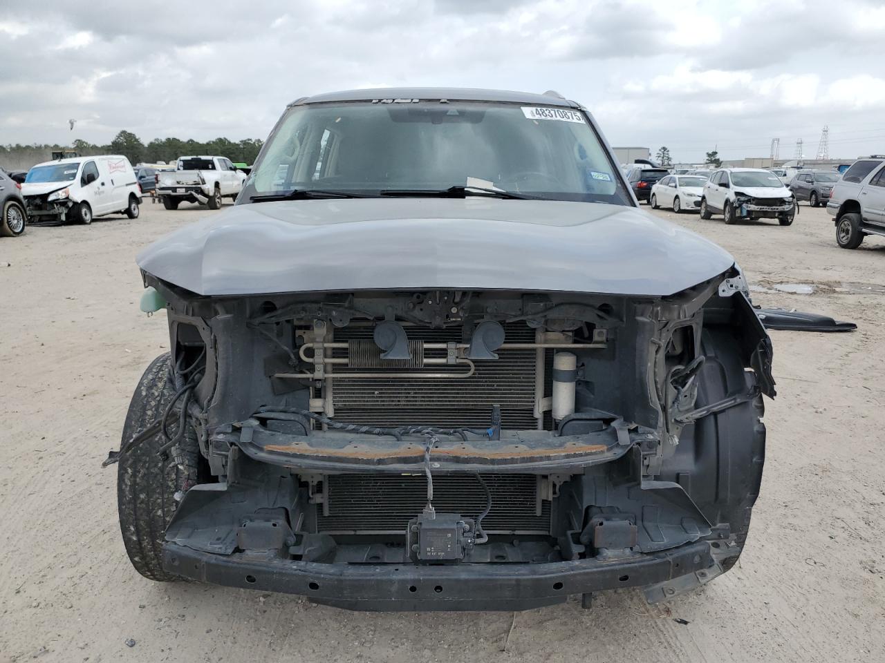 2020 Infiniti QX80 VIN JN8AZ2NF5L9702046 Copart auction photo, front end / side damage thumbnail 5