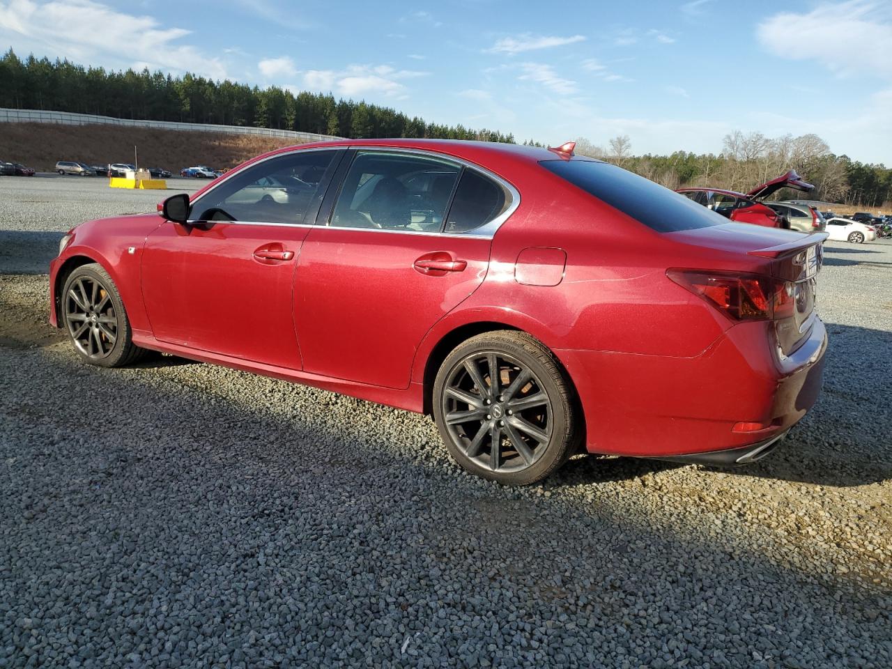 2013 Lexus GS VIN JTHCE1BLXD5017469 Copart auction photo, vandalism damage thumbnail 2