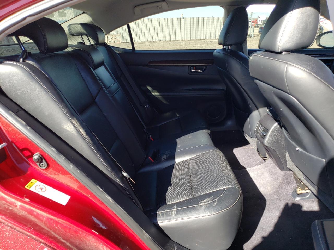 2014 Lexus ES VIN JTHBK1GG1E2116426 Copart auction photo, rear end damage thumbnail 10