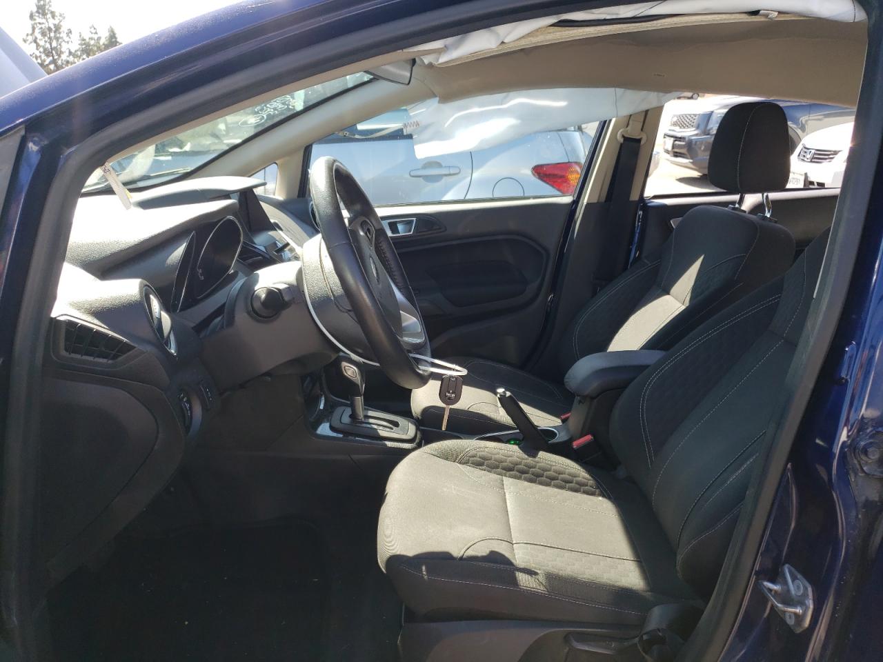 2016 Ford Fiesta VIN 3FADP4EJ4GM148767 Copart auction photo, side / undercarriage damage thumbnail 7