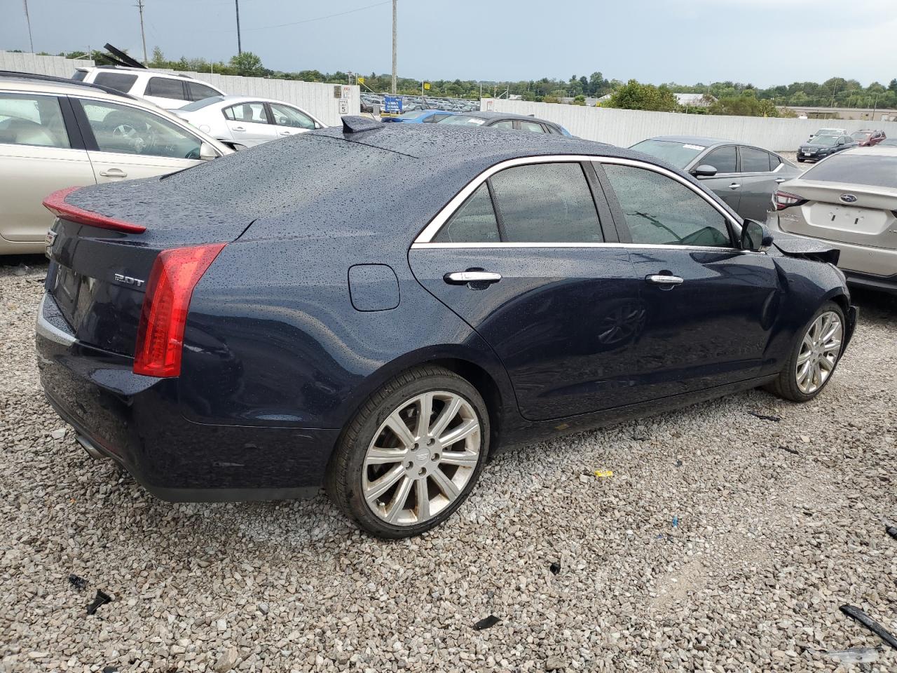 2017 Cadillac ATS VIN 1G6AH5RX4H0175120 Copart auction photo, front end damage thumbnail 3