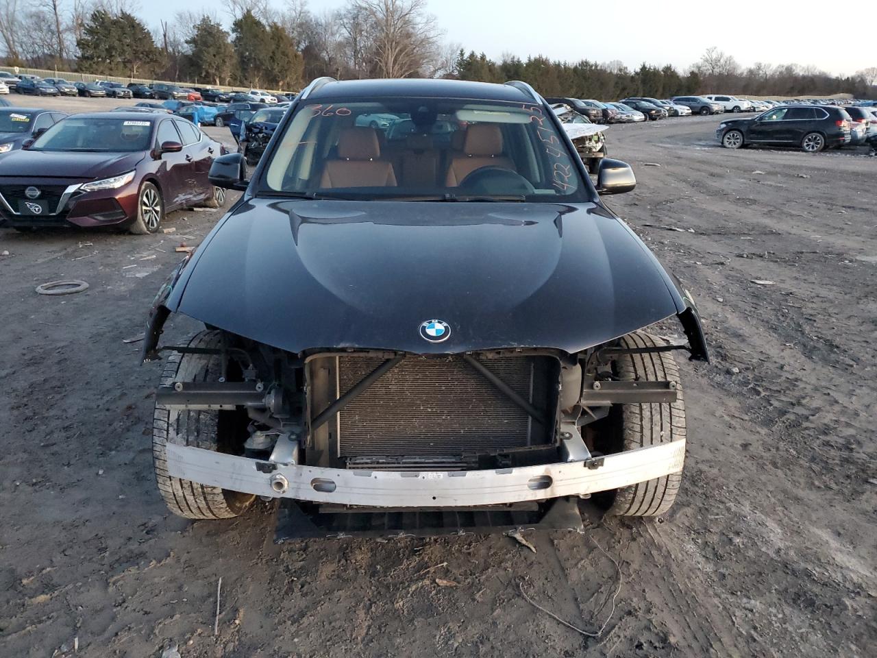 2016 BMW X3 VIN 5UXWX9C58G0D92335 Copart auction photo, front end damage thumbnail 5