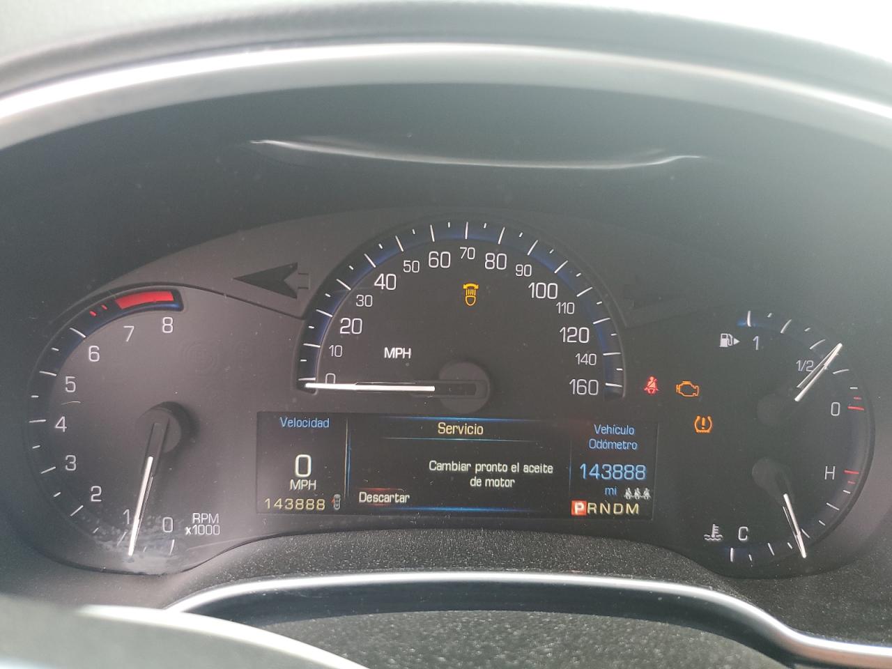 2016 Cadillac SRX VIN 3GYFNDE34GS569520 Copart auction photo, front end damage thumbnail 9