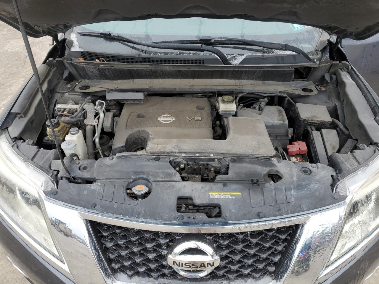 2014 Nissan Pathfinder VIN 5N1AR2MM6EC694407 Copart auction photo, rear end damage thumbnail 12