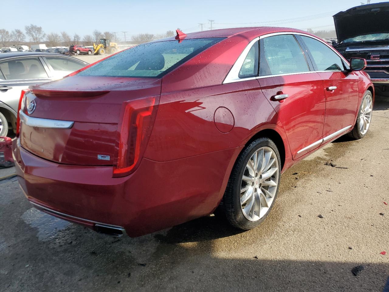 2013 Cadillac XTS VIN 2G61U5S37D9158413 Copart auction photo, front end damage thumbnail 3