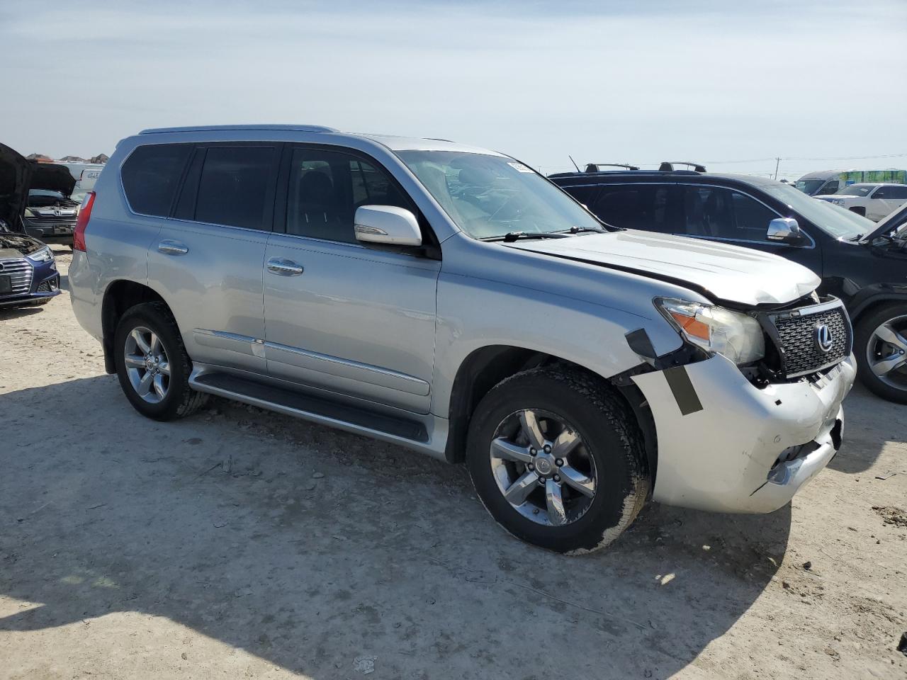 2013 Lexus GX VIN JTJJM7FX5D5050226 Copart auction photo, front end damage thumbnail 4