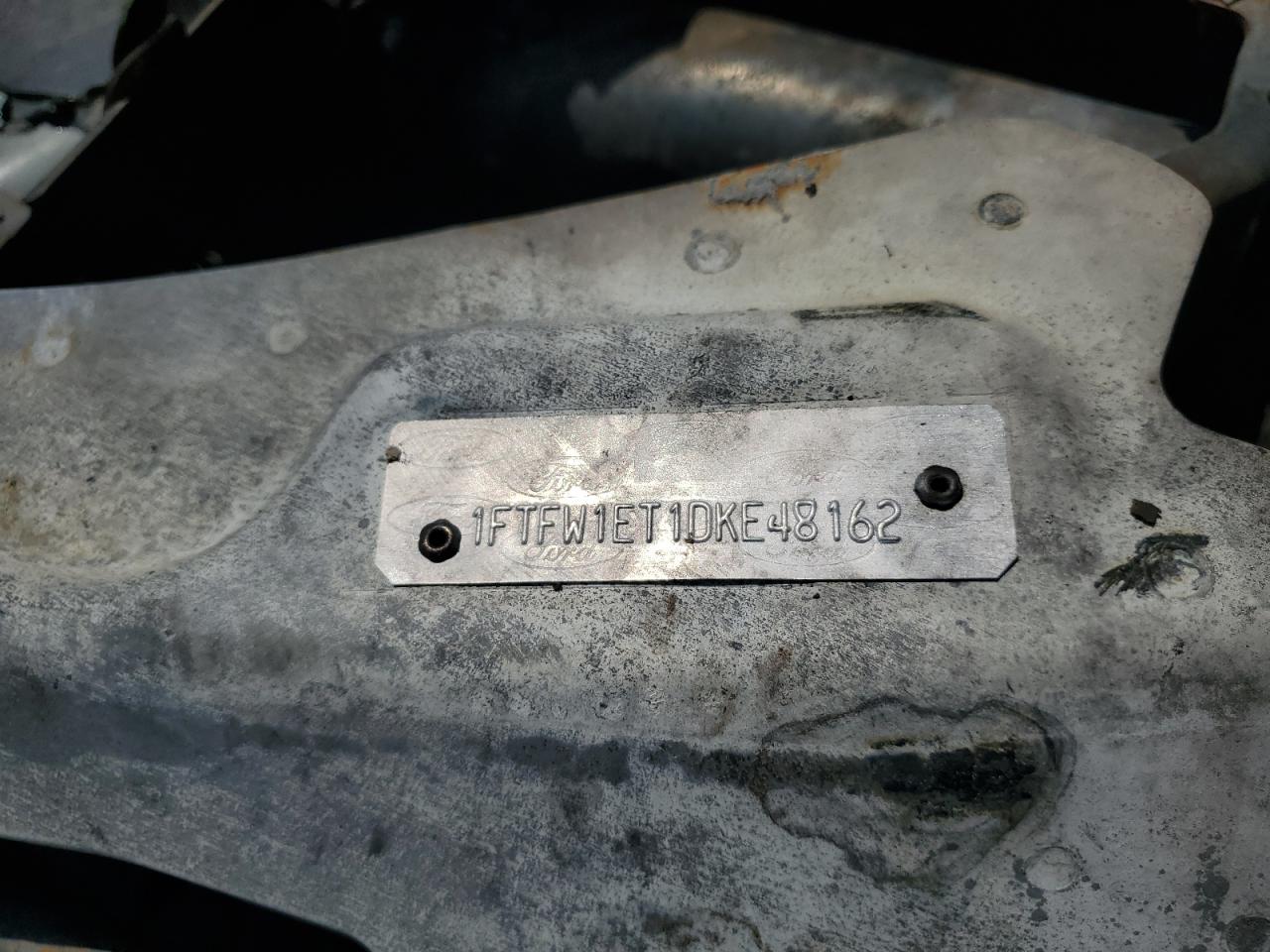 2013 Ford F-150 VIN 1FTFW1ET1DKE48162 Copart auction photo, burn damage thumbnail 12