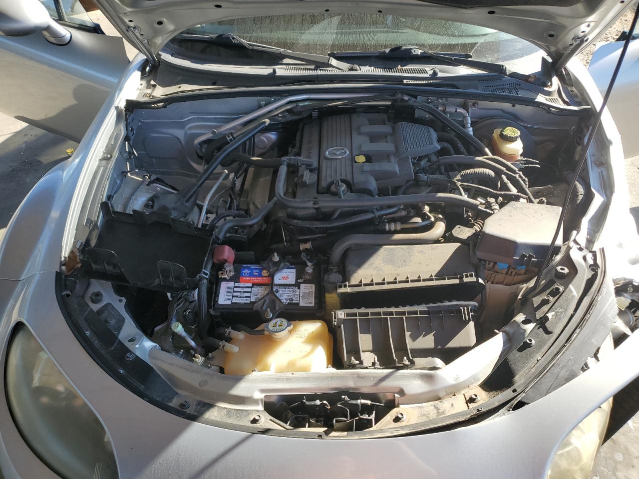 2008 Mazda MX-5 VIN JM1NC26FX80156885 Copart auction photo, front end damage thumbnail 11