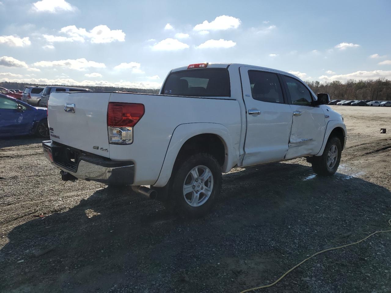 2011 Toyota Tundra VIN 5TFDW5F16BX194900 Copart auction photo, side damage thumbnail 3