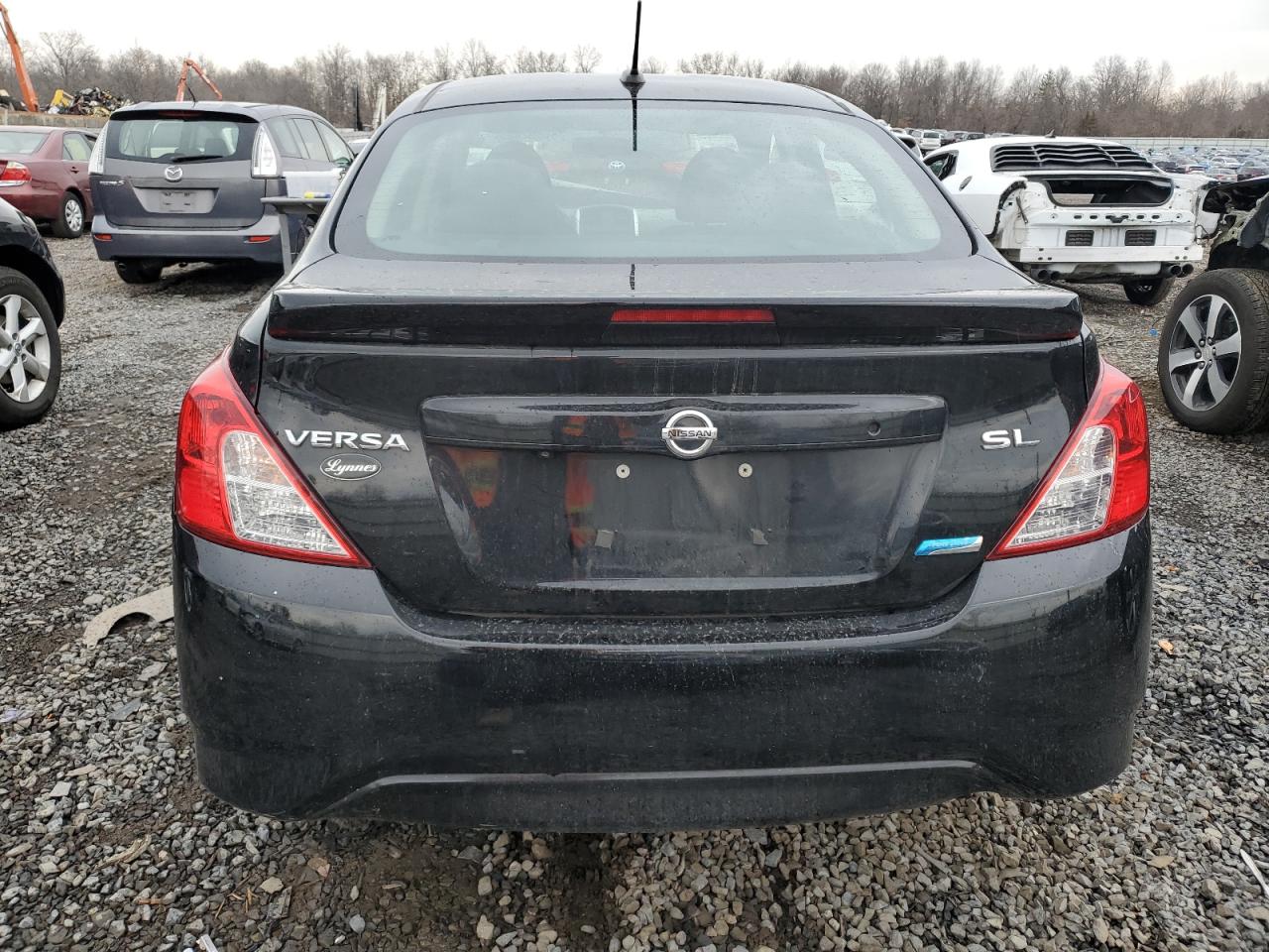 2015 Nissan Versa VIN 3N1CN7AP8FL949040 Copart auction photo, front end damage thumbnail 6