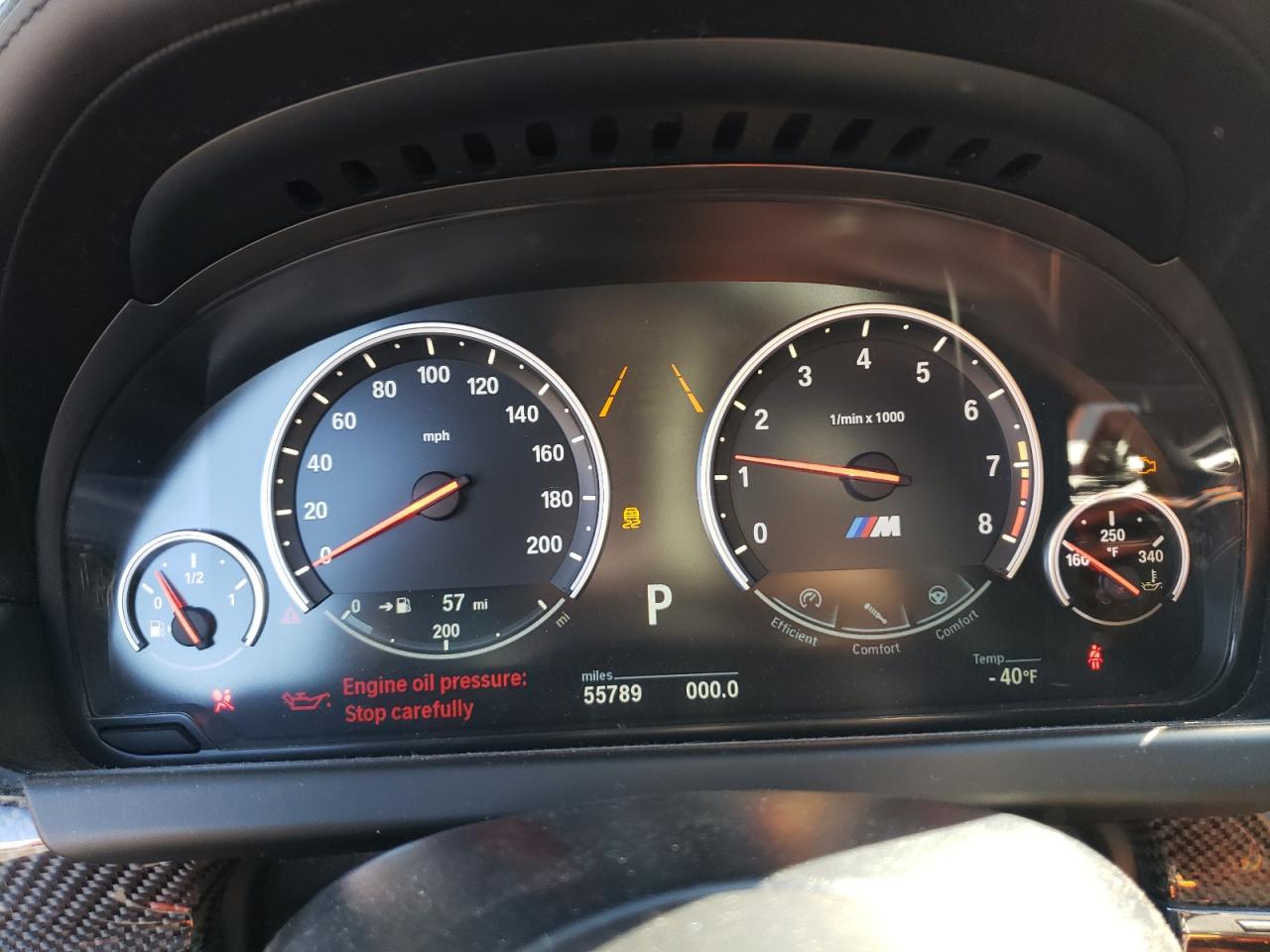 2015 BMW M6 VIN WBS6C9C5XFD467854 Copart auction photo, front end damage thumbnail 9