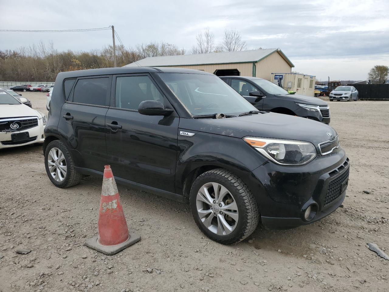 2016 KIA Soul VIN KNDJP3A5XG7830692 Copart auction photo, rear end damage thumbnail 4