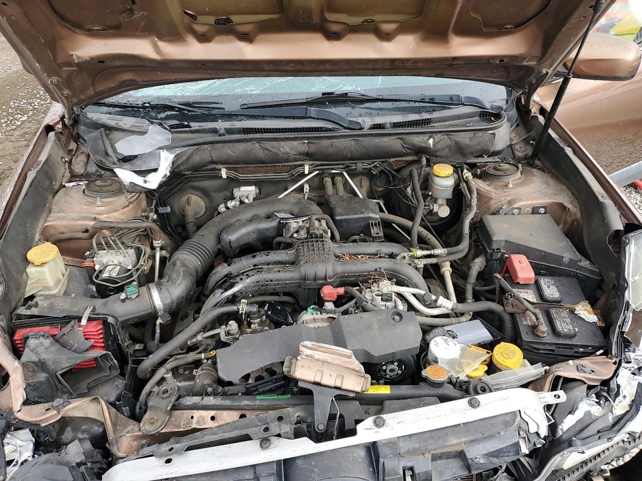 2013 Subaru Outback VIN 4S4BRCCC5D3235547 Copart auction photo, front end damage thumbnail 11
