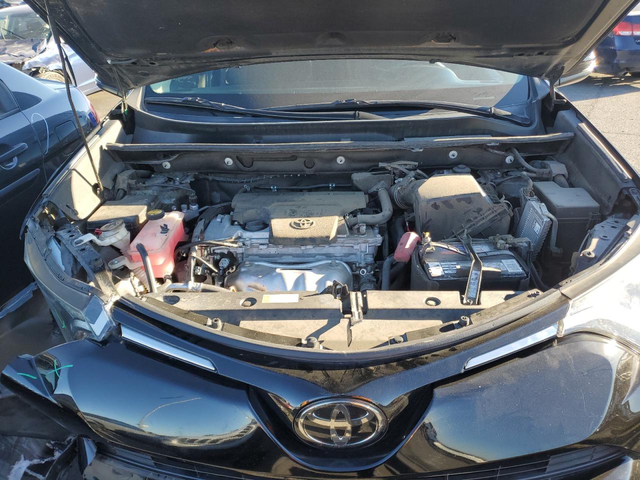 2018 Toyota RAV 4 VIN 2T3WFREV5JW460088 Copart auction photo, front end / rear end damage thumbnail 12